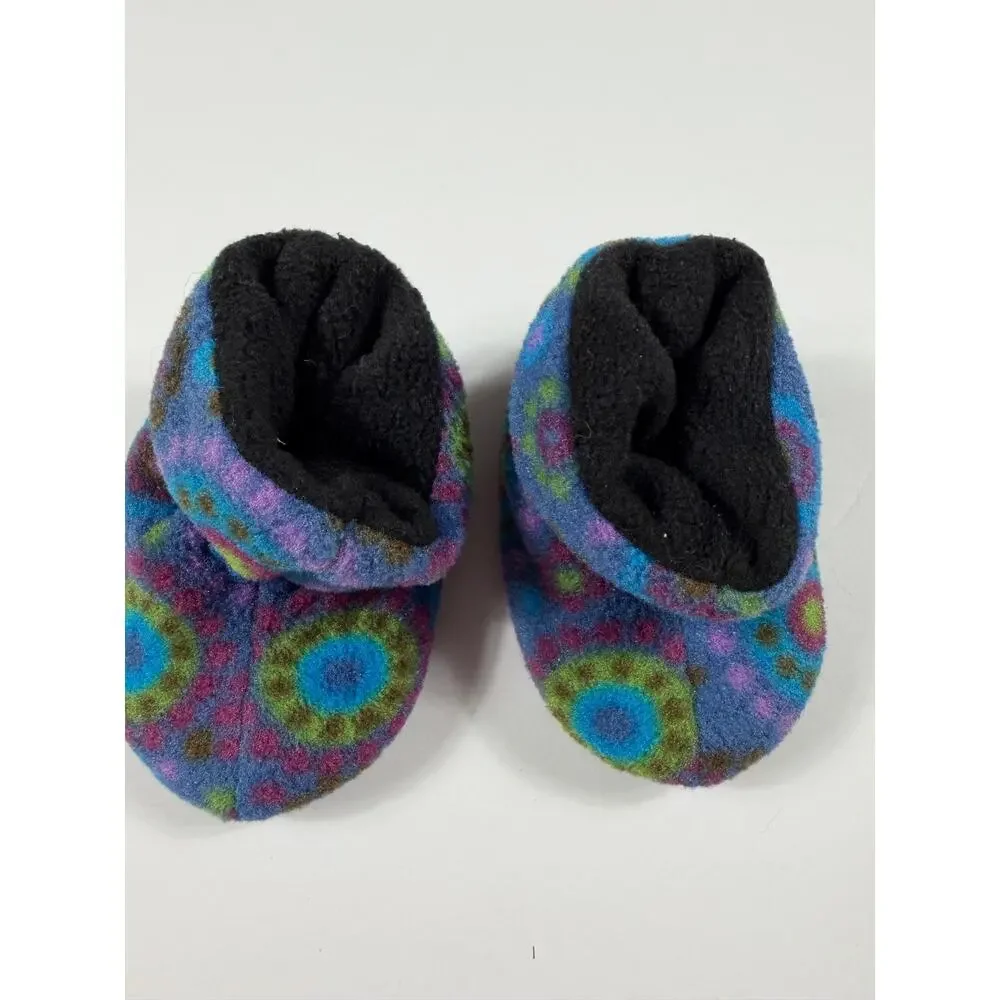 Acorn baby bootie